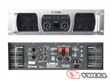 VOLTA PA-1700 Усилитель мощности двухканальный. Мощность (8/4/2 Ом)  - 2х1000 Вт/ 2х1700 Вт/ 2х2200 Вт. 3U-19", 32кг - Звуковое и световое оборудование, музыкальные инструменты.